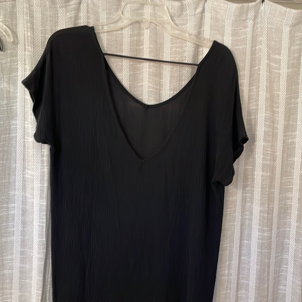 Forever21 Size S Black Maxi long dress black $10 good used condition